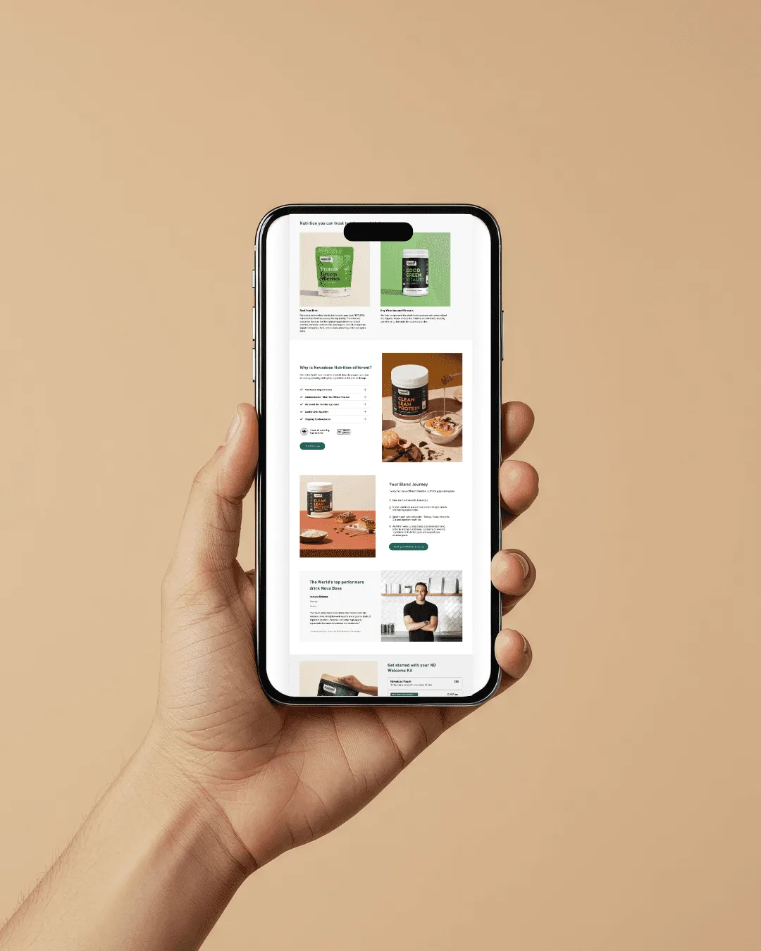 A clean interface that explains personalisation in plain words.