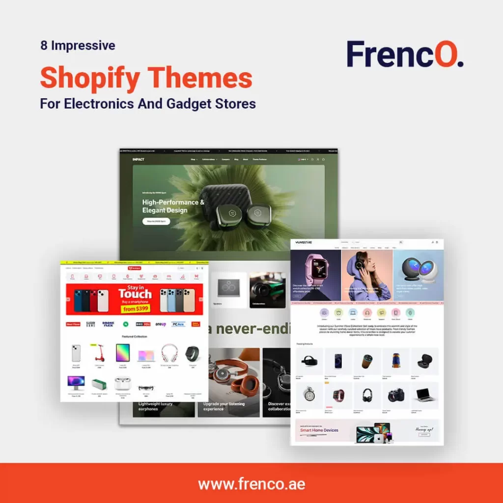 Shopify Themes For Electronics And Gadget Stores