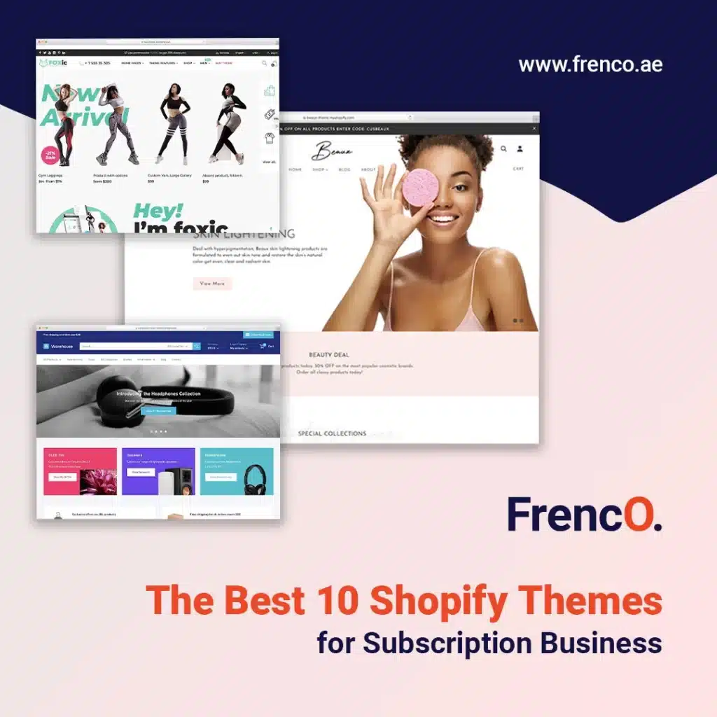 Shopify Themes For Subscription Business