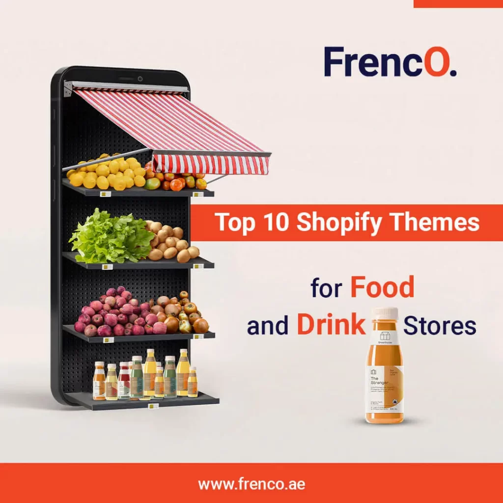 Shopify themes for food and drink stores