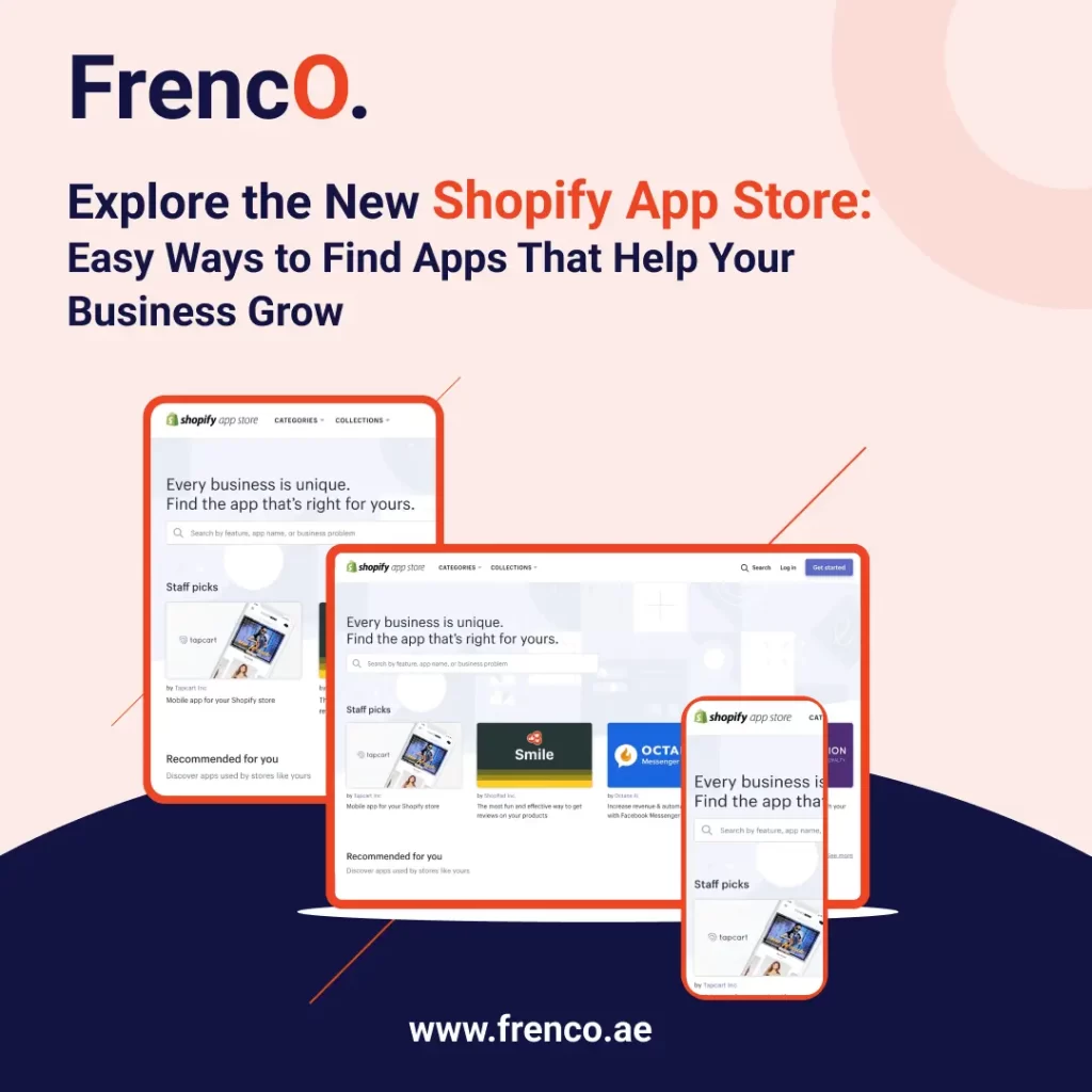 Shopify app store