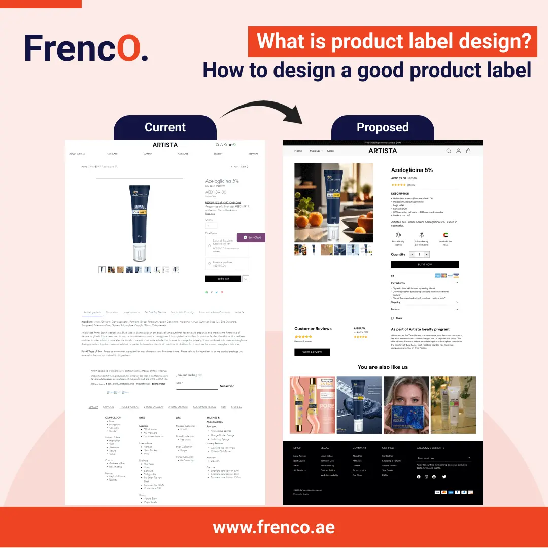 What is Product Label Design? How to Design Good Product Label frenco.ae